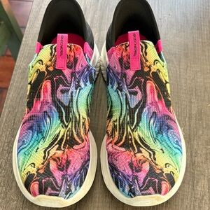 Skechers Kids' Vibrant Multicolor Slip-On Sneakers